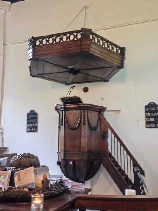 Preekstoel in Hervormde Kerk, Solwerd
