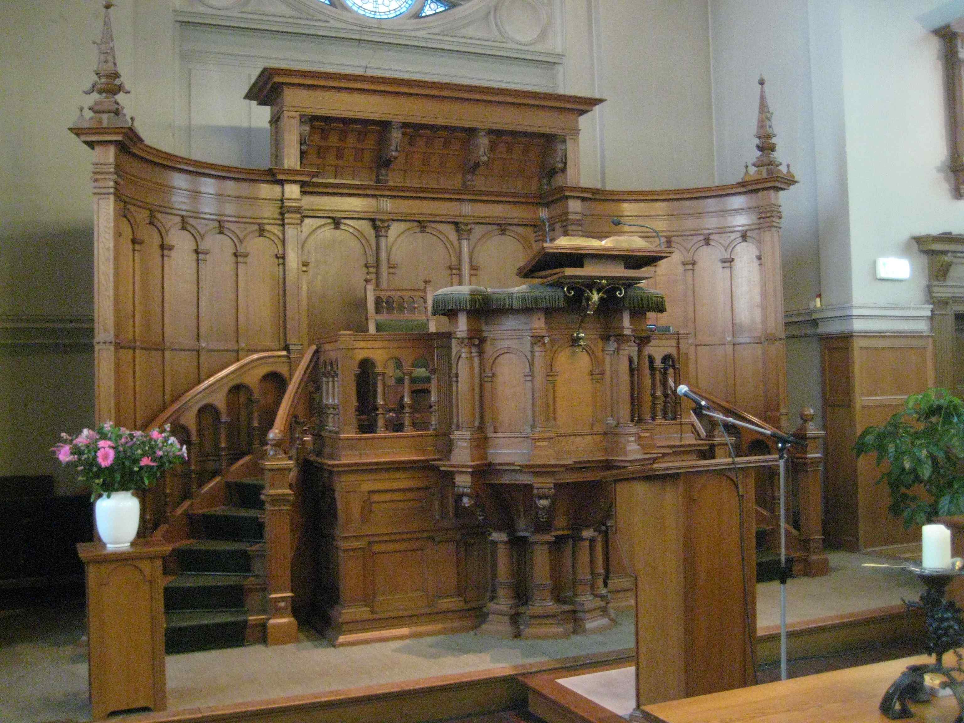 Preekstoel in Penninckshuis, Deventer