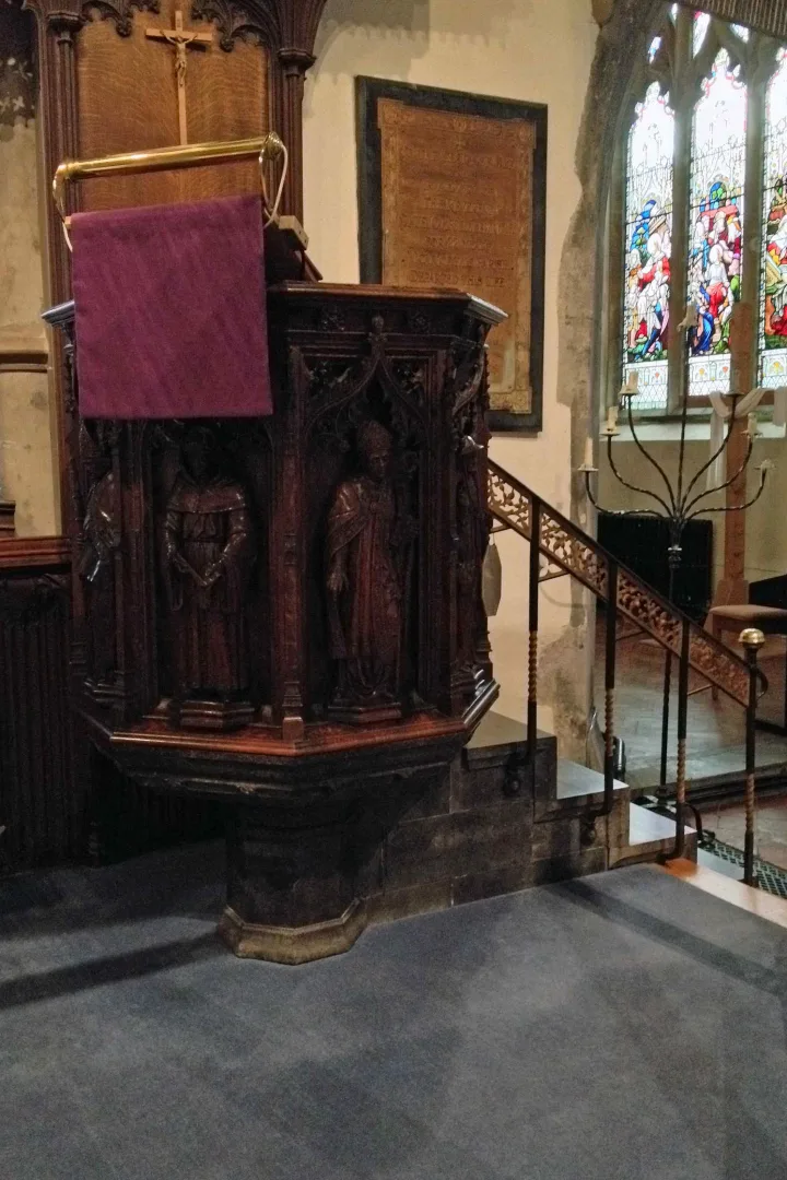 Pulpit at St Mildred, Tenterden