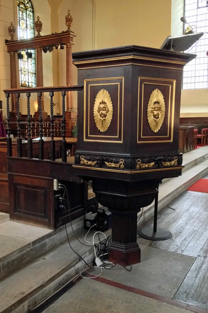 Pulpit at St Pauls Church, London