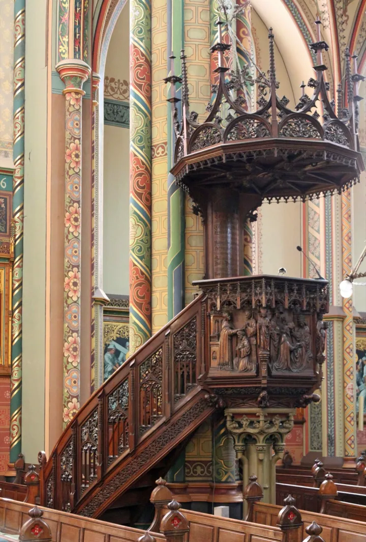 Pulpit at St Willibrorduskerk, Utrecht