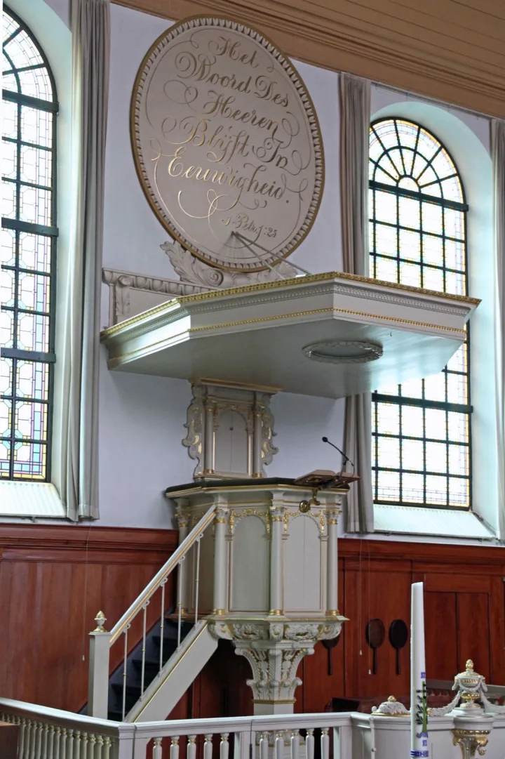 Pulpit at Lutherse kerk, Utrecht