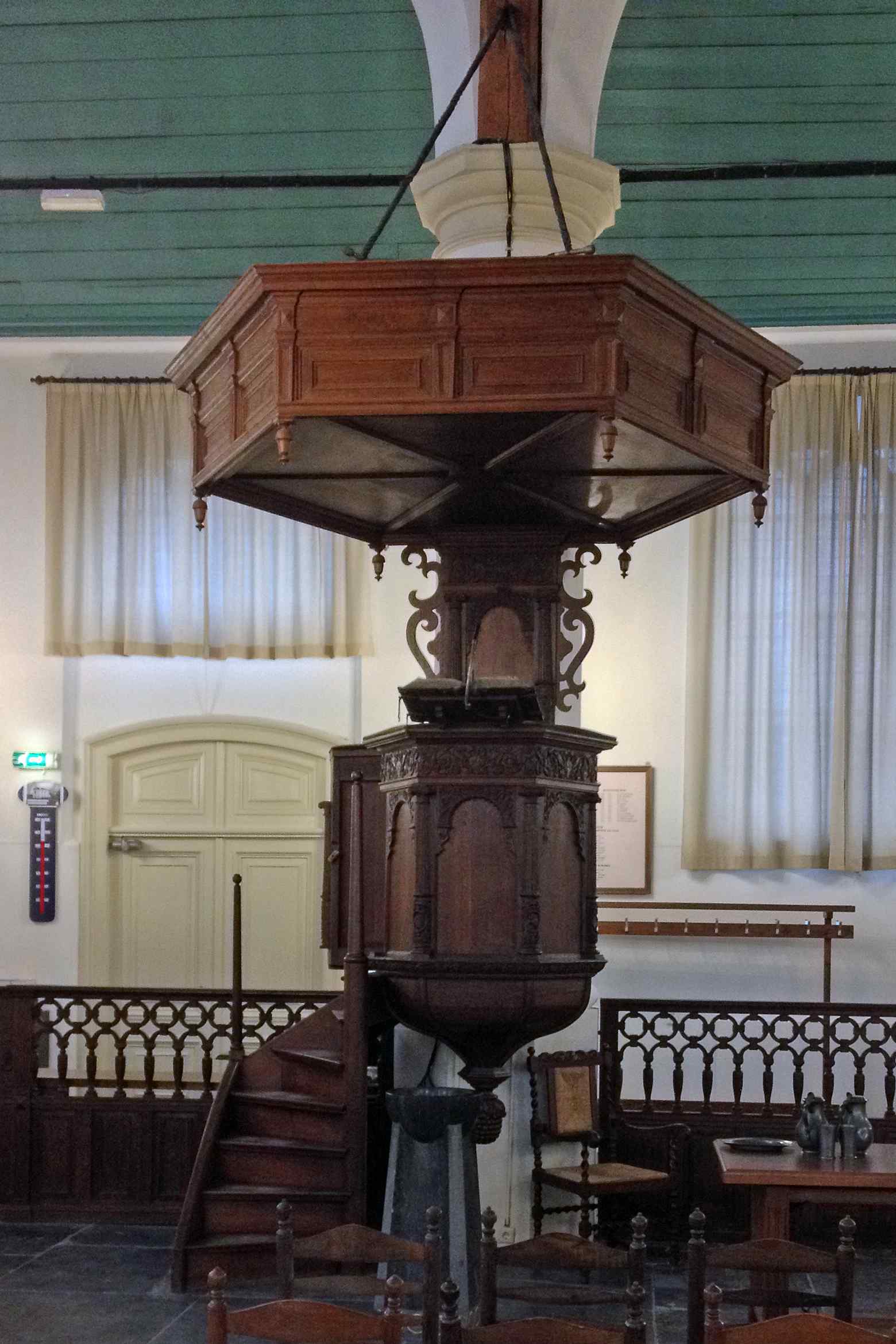 Pulpit at PKN kerk, Leiderdorp