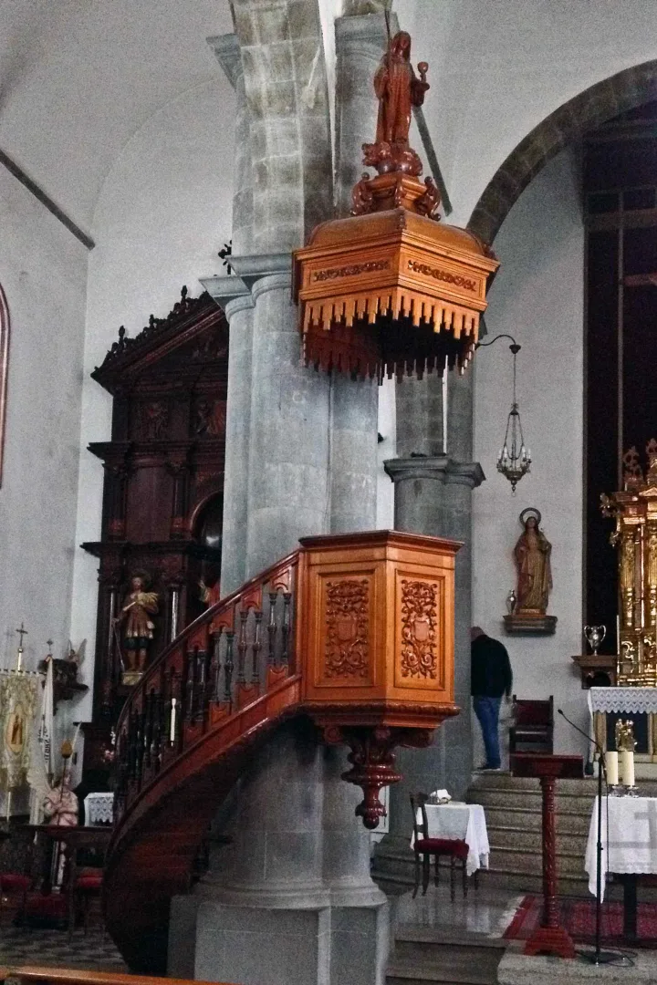 Pulpit at Parroquia de Santa Brigida, Santa Brigida