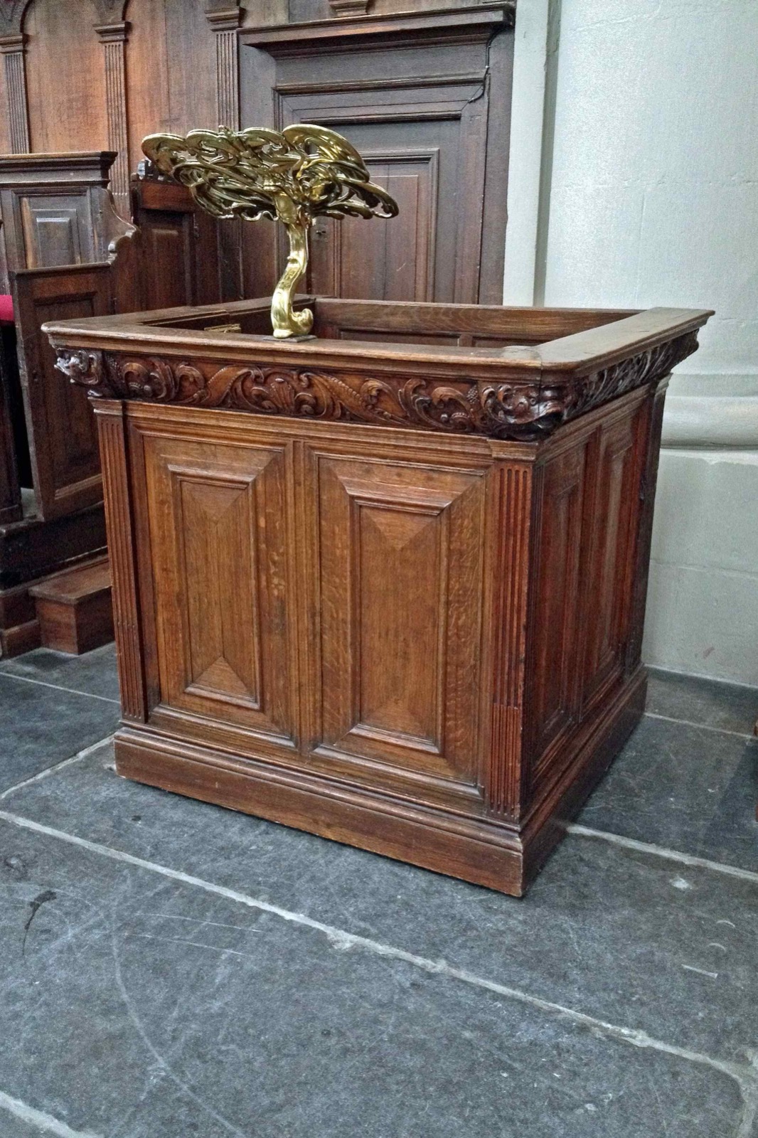 Pulpit at Westerkerk, Amsterdam