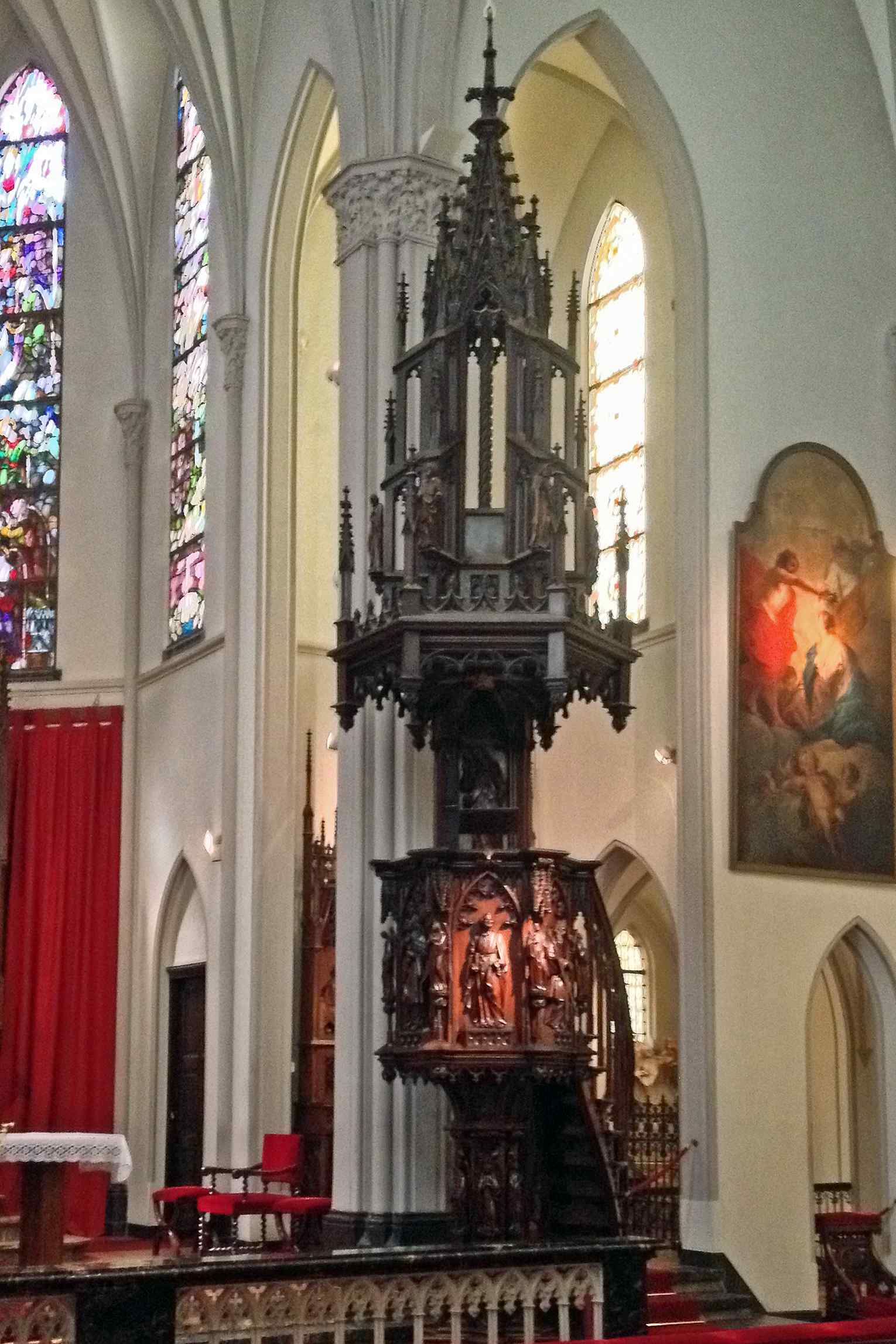 Pulpit at De Papegaai, Amsterdam