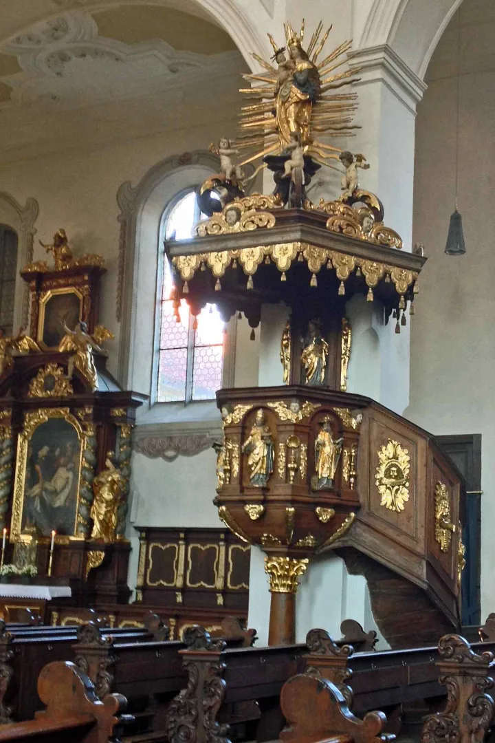 Preekstoel in Obere Pfarre - Unsere Liebe Frau, Bamberg