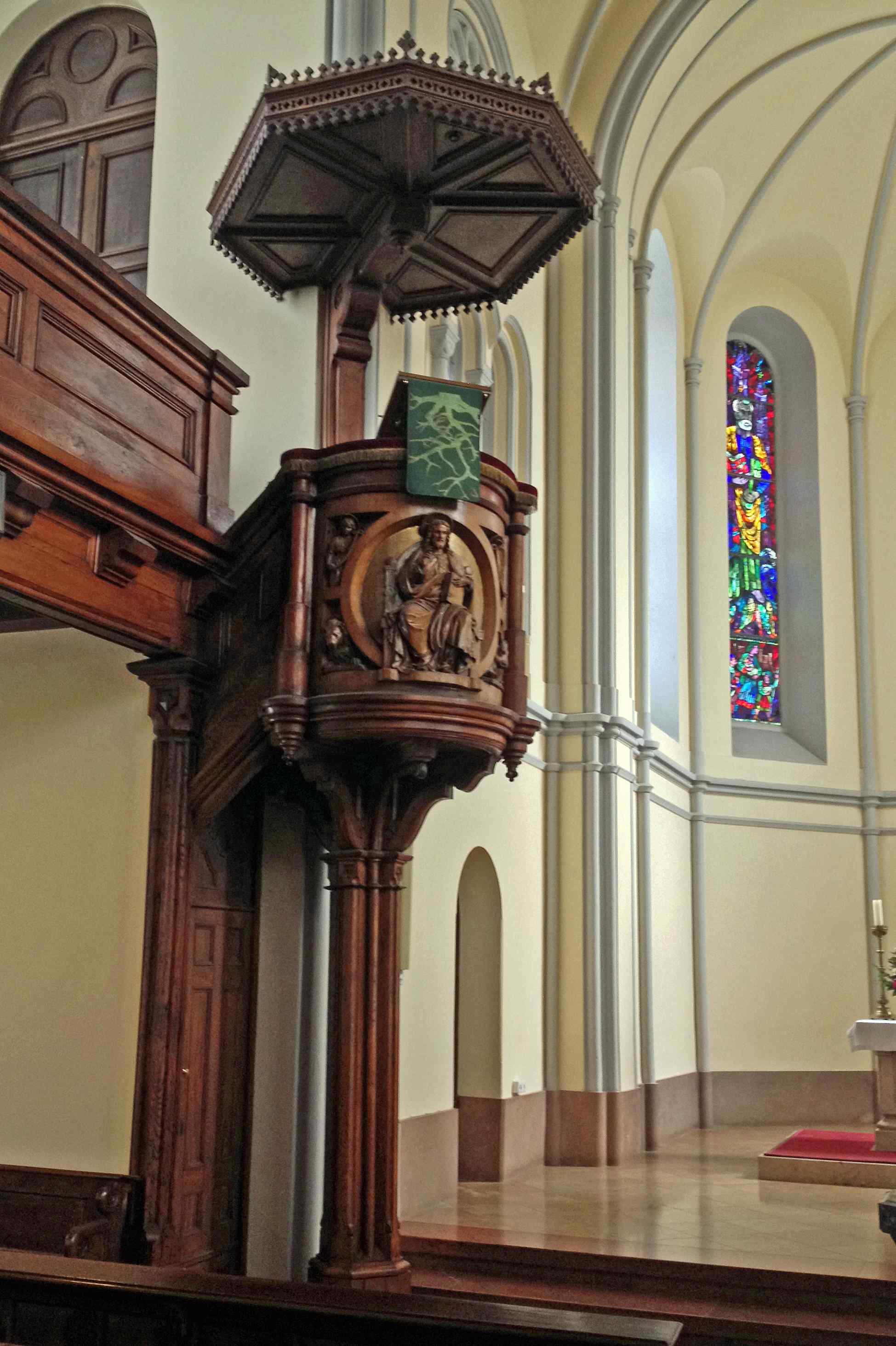 Pulpit at Christuskirche, Salzburg