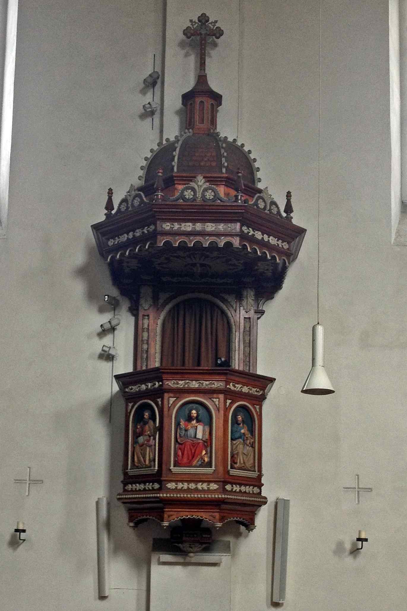 Pulpit at Kapuzinerkirche, Salzburg