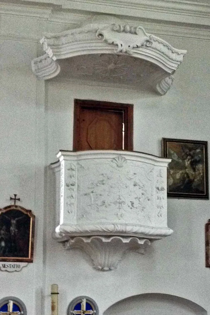Pulpit at Wallfahrtskirche Maria¤ Heimsuchung, Marktschellenberg