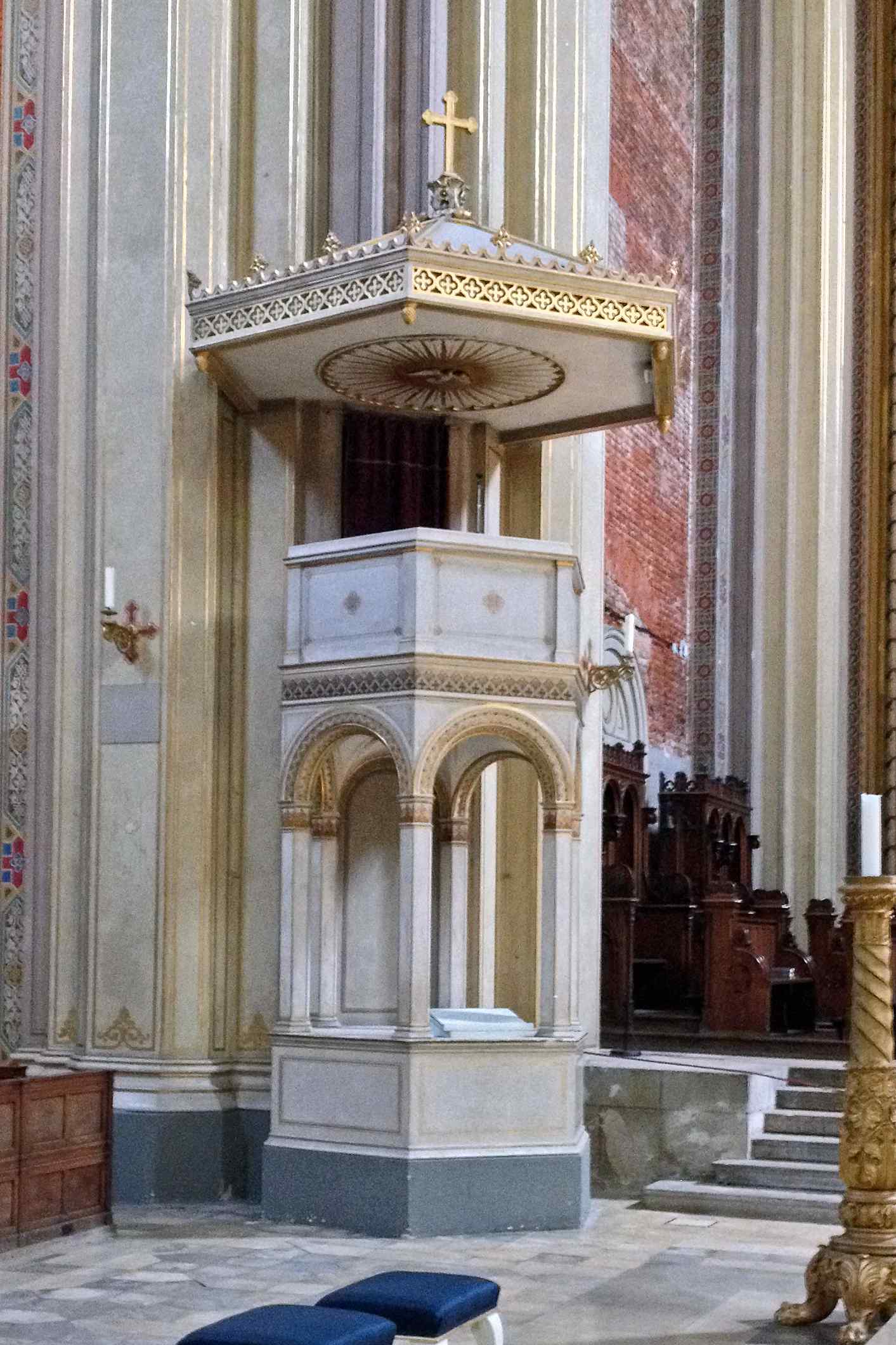 Pulpit at Ludwigskirche, Munchen