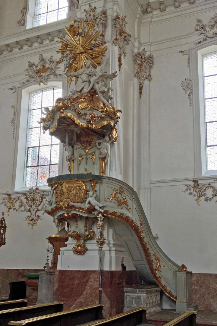Preekstoel in Marienmunster, Diessen am Ammersee