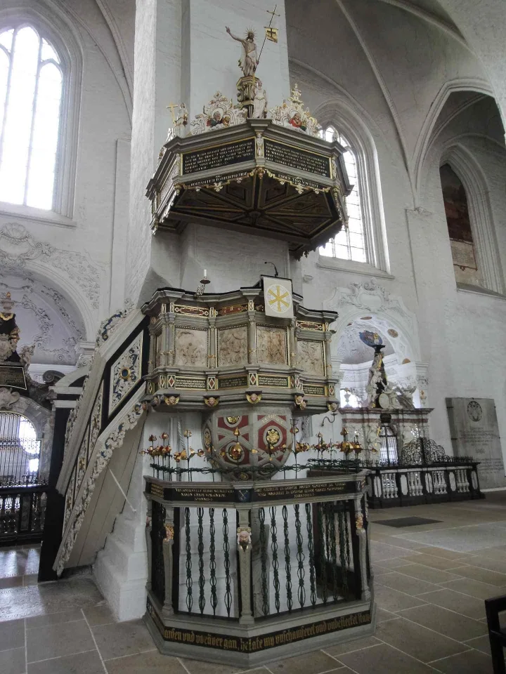 Preekstoel in Lubecker Dom, Lubeck