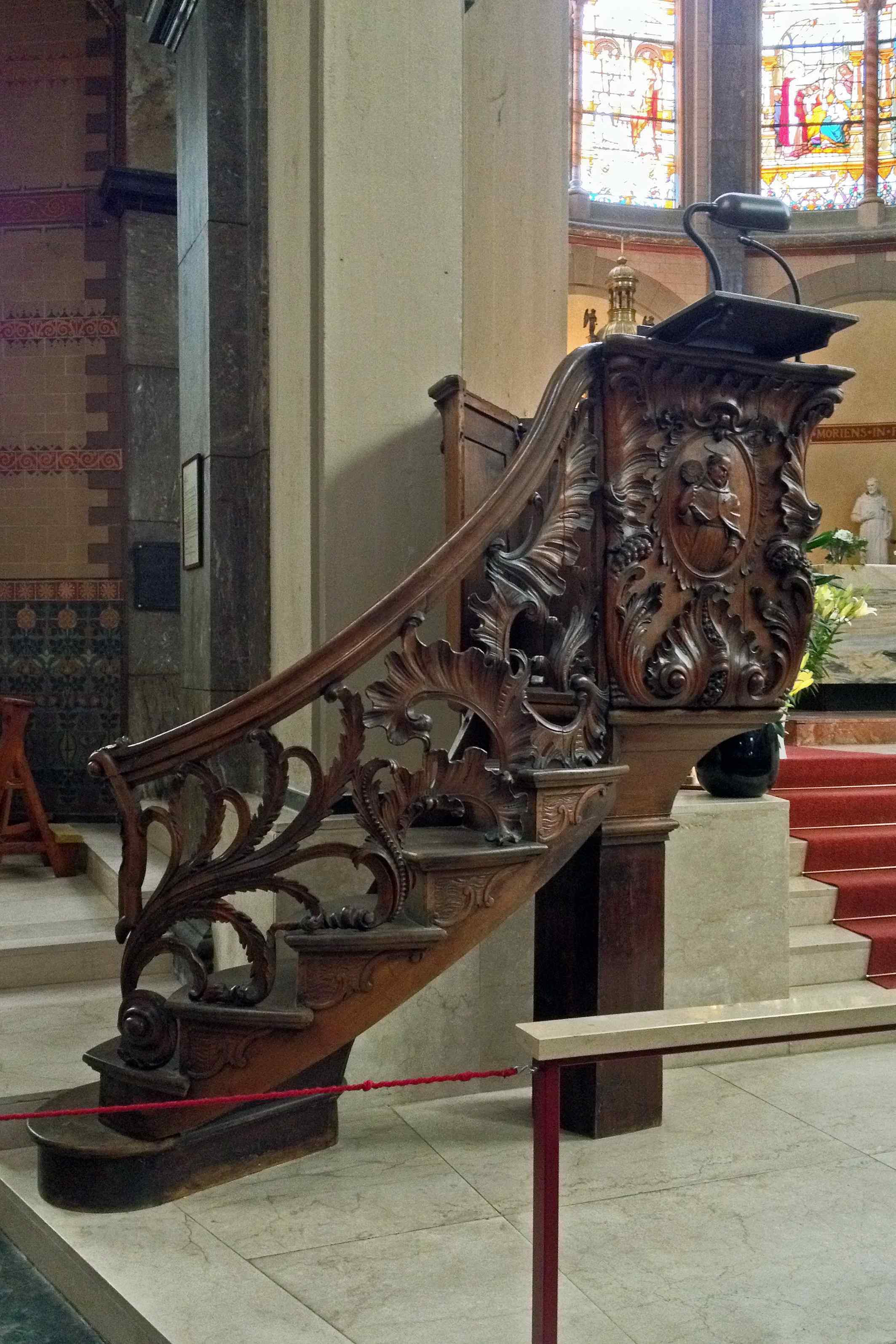Preekstoel in Koepelkerk, Hoorn