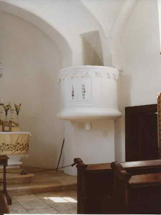 Pulpit at Obudavari Katolikes Templon, Szentendre