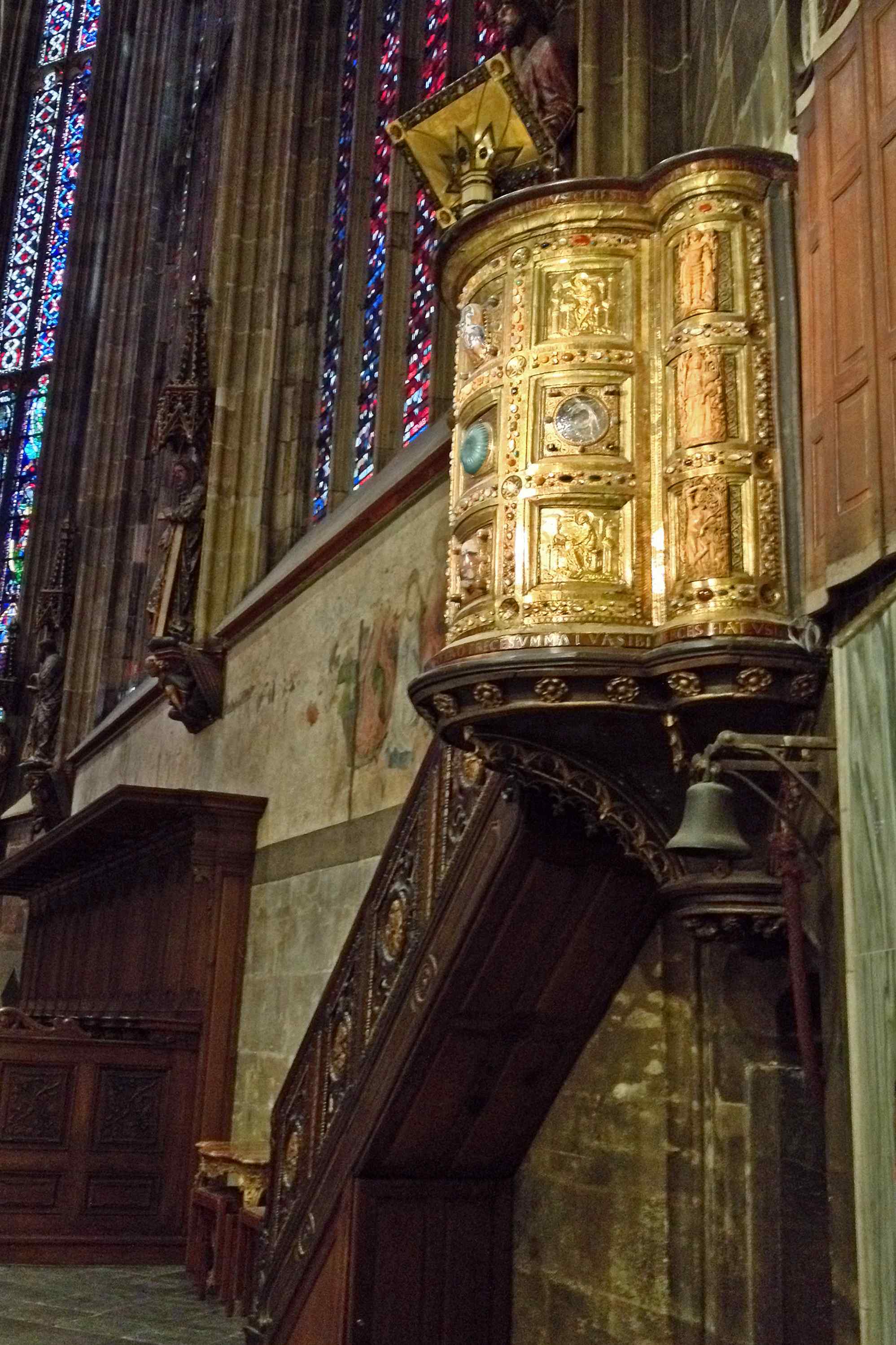 Pulpit at Dom, Aachen
