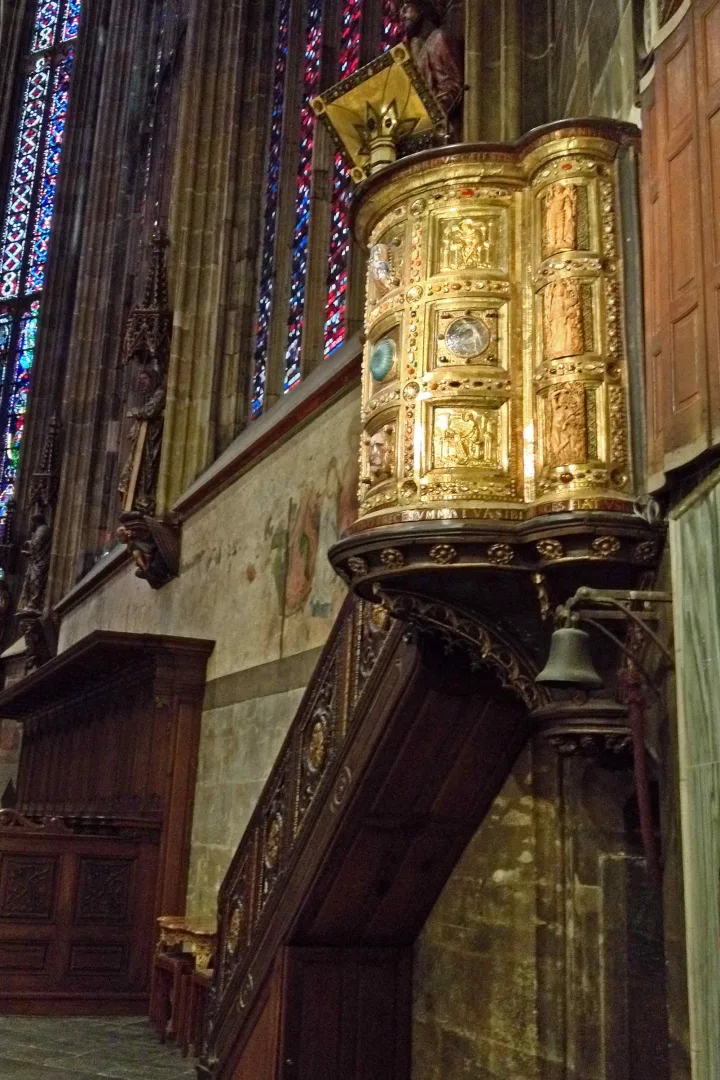 Pulpit at Dom, Aachen