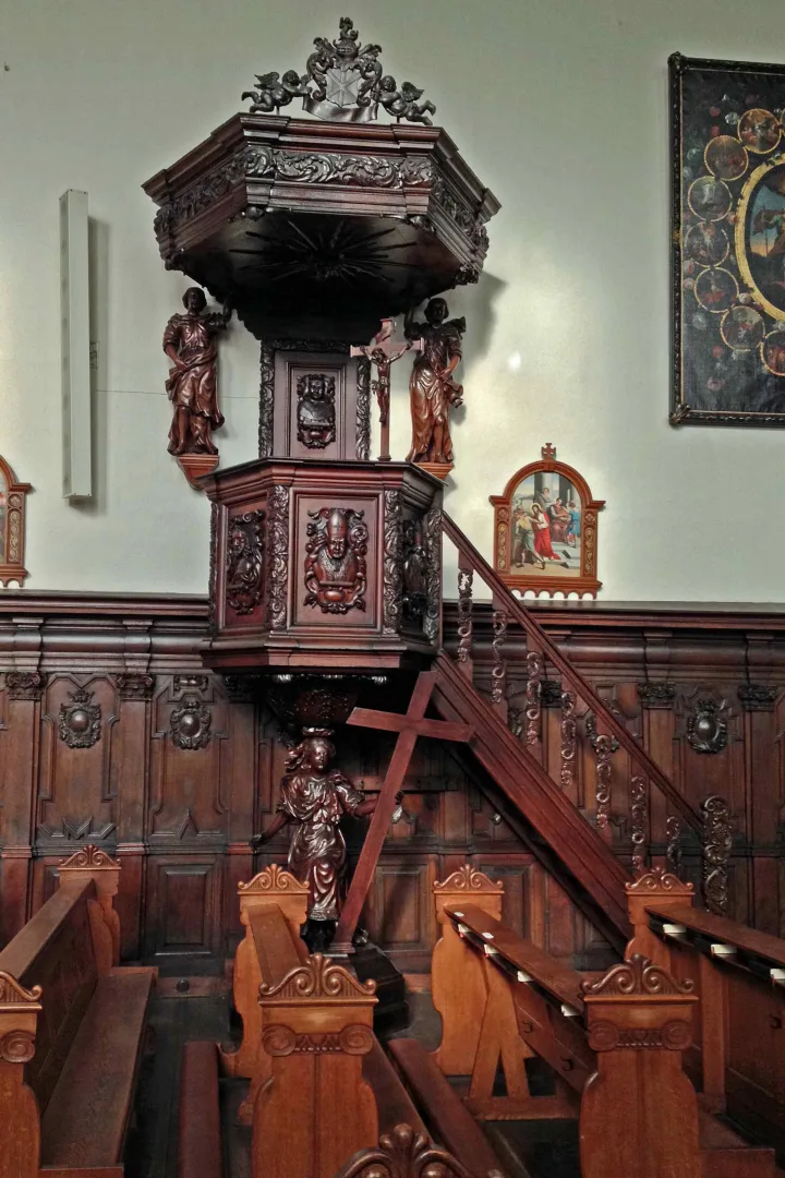 Preekstoel in Sint Michielskerk, Sittard