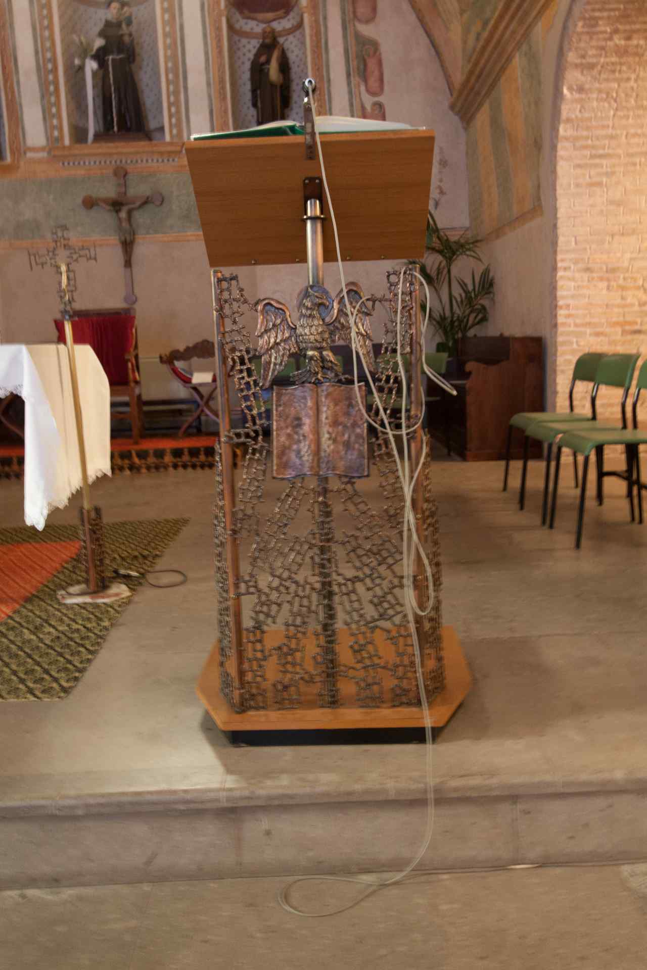 Preekstoel in Parrocchia S. Antonio, Tonara