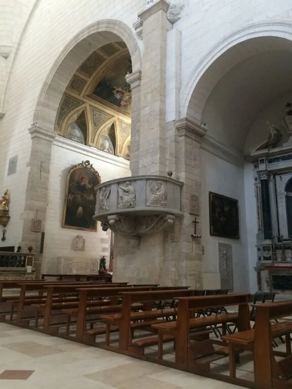Preekstoel in Cattedrale di San Nicola, Sassari