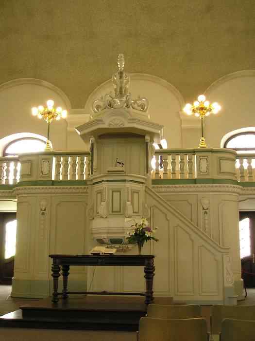 Pulpit at Französischen Friedrichstadtkirche, Berlijn