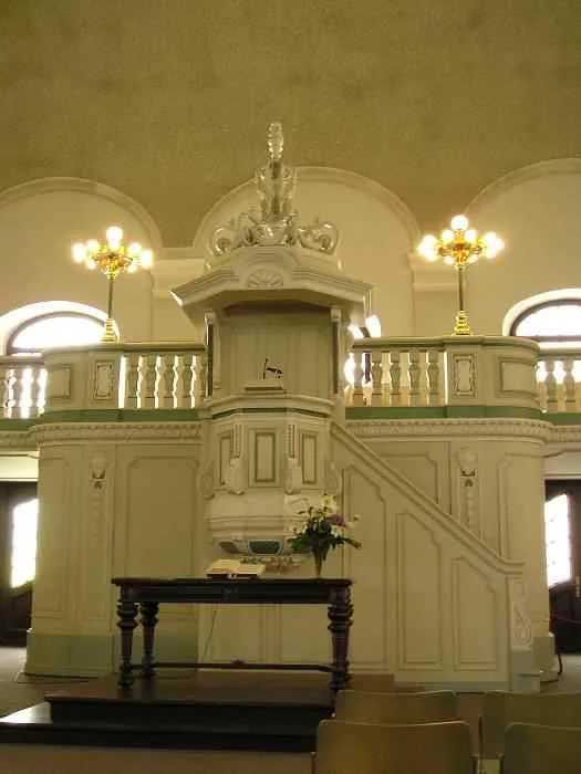 Pulpit at Französischen Friedrichstadtkirche, Berlijn
