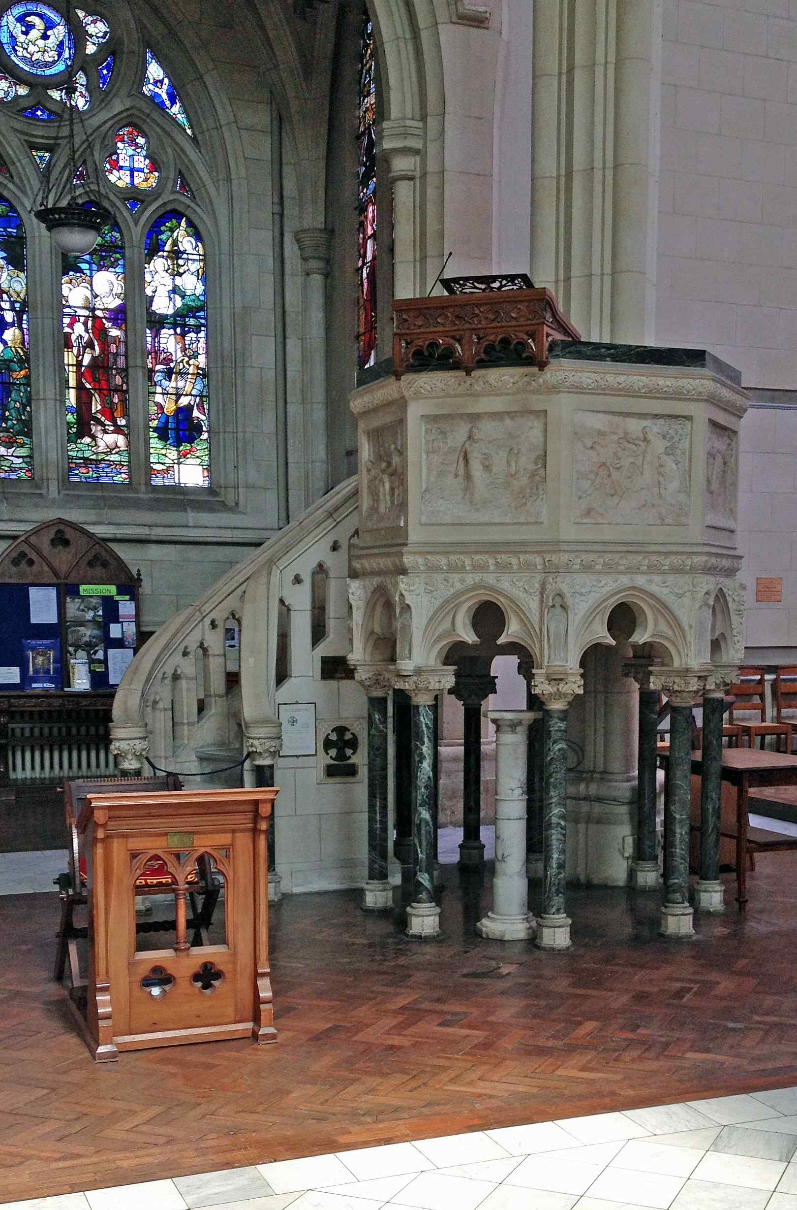 Preekstoel in St Pauls Cathedral, Dunedin