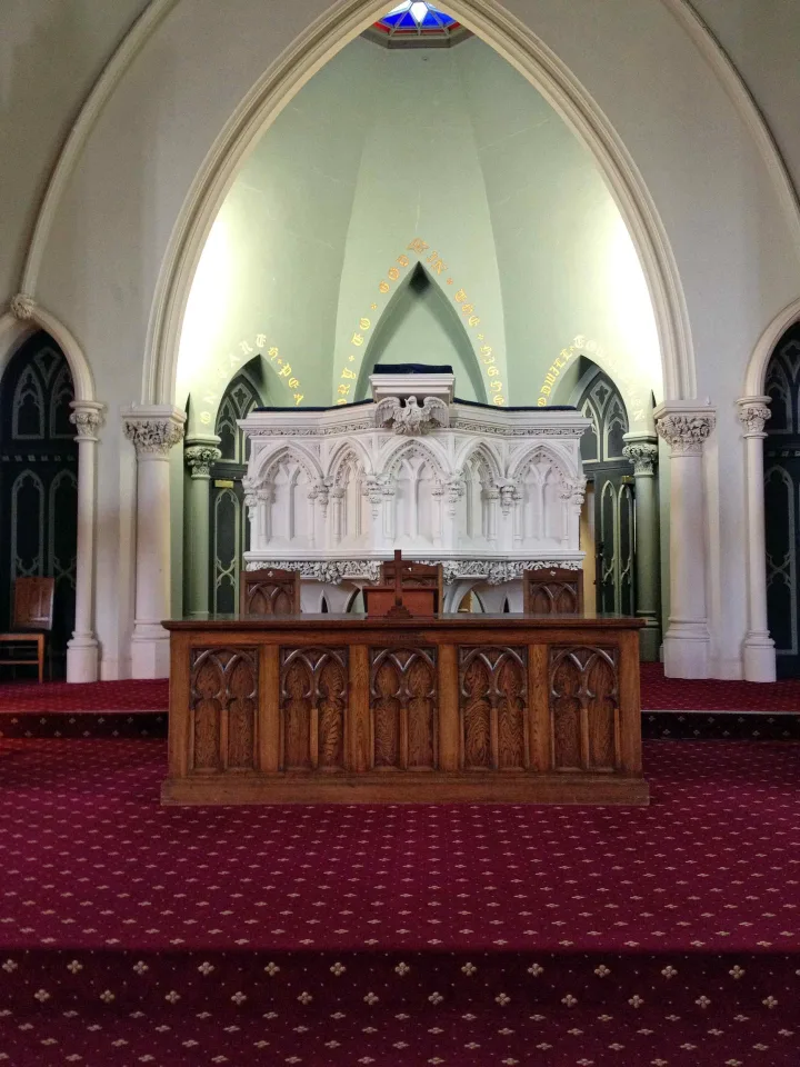 Pulpit at First Church of Otago, Dunedin