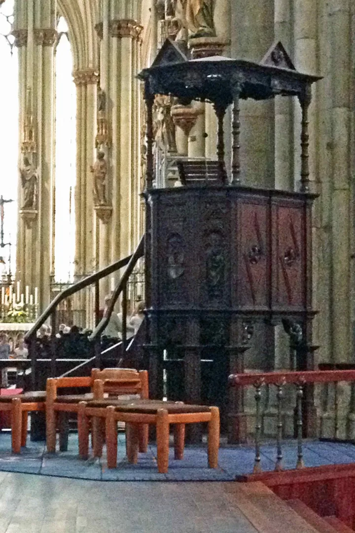 Pulpit at Dom, Keulen
