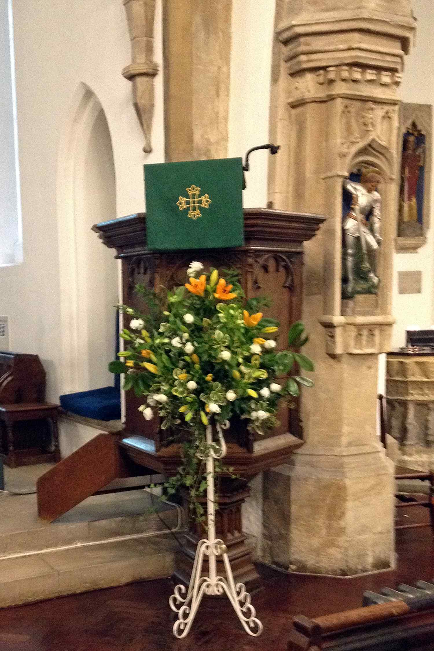 Pulpit at St Michael at the North Gate, Oxford