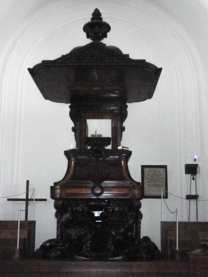 Preekstoel in Groote Kerk, Kaapstad