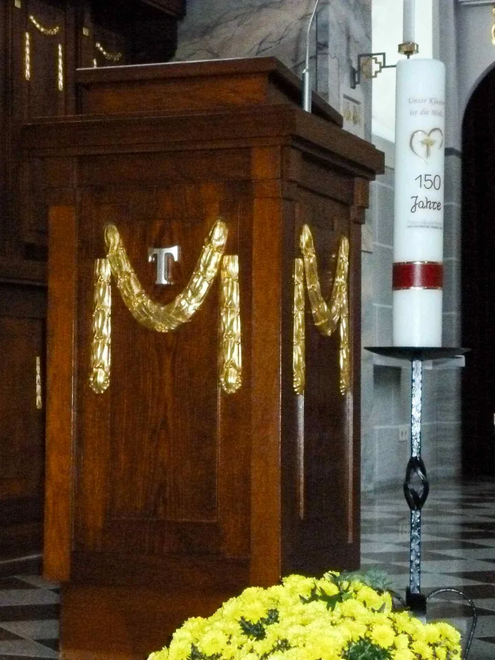 Preekstoel in Mutterhauskirche der Franziskanerinnen, Gengenbach