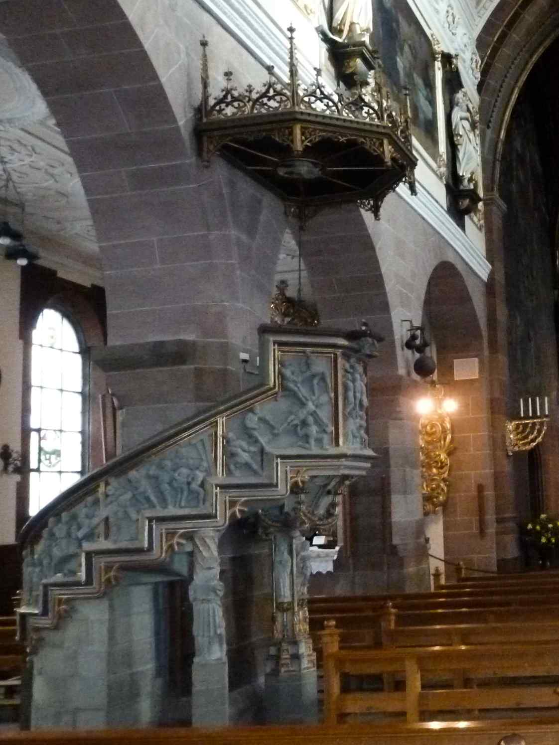 Pulpit at Munster Unserer Lieben Frau, Villingen