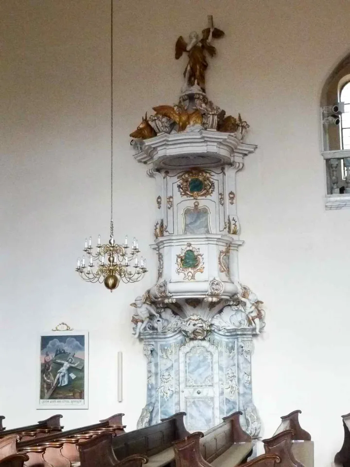 Preekstoel in St Martin, Gengenbach