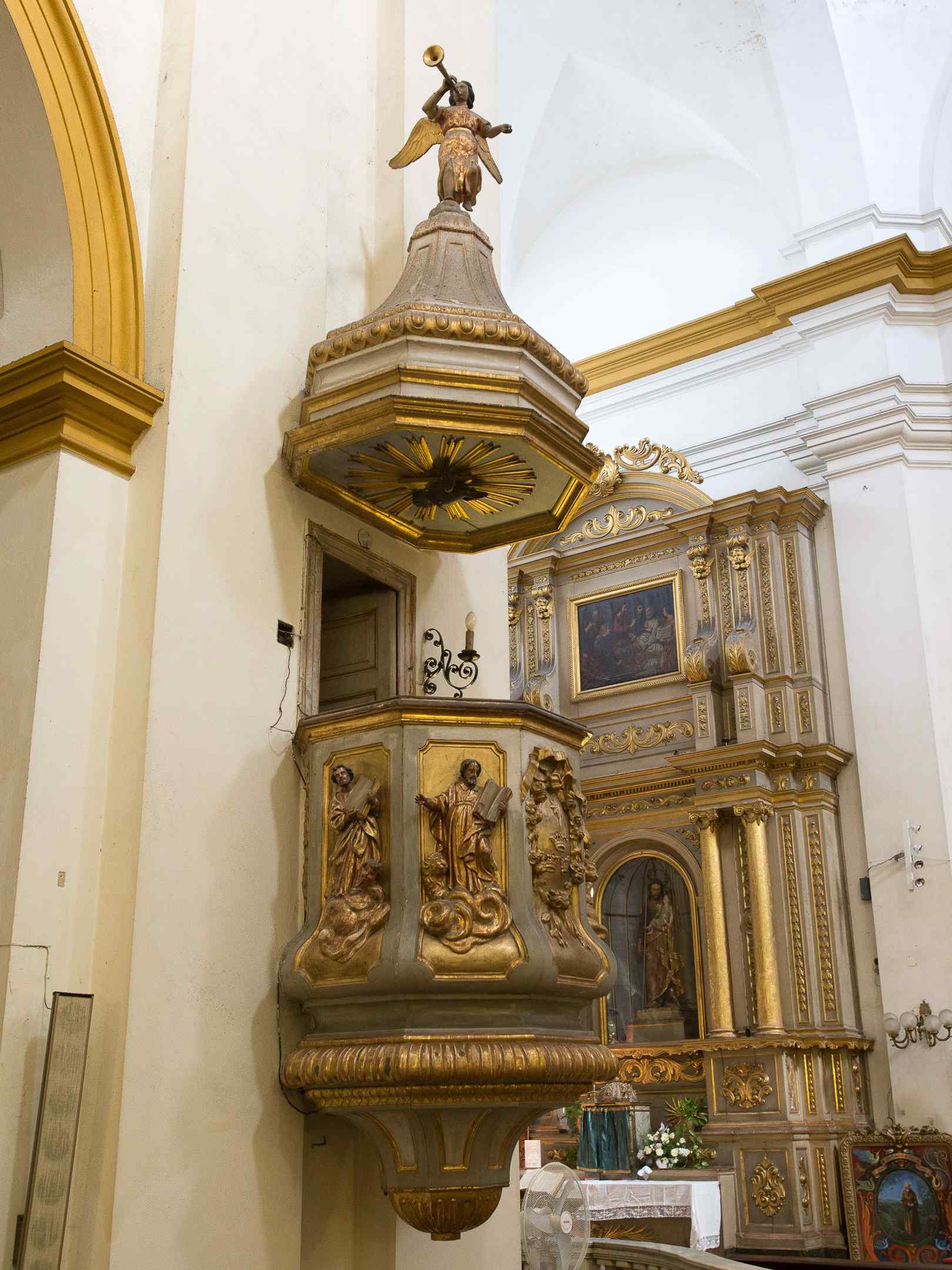 Pulpit at San Pedro San Telmo Church, Buenos Aires