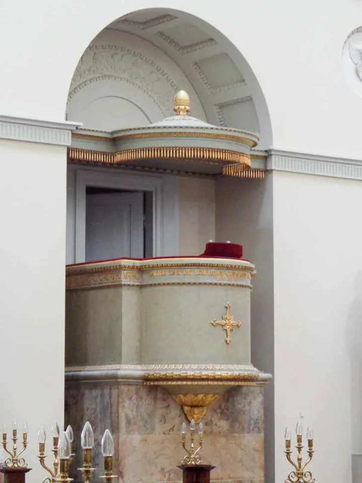 Preekstoel in Domkirken, Kopenhagen