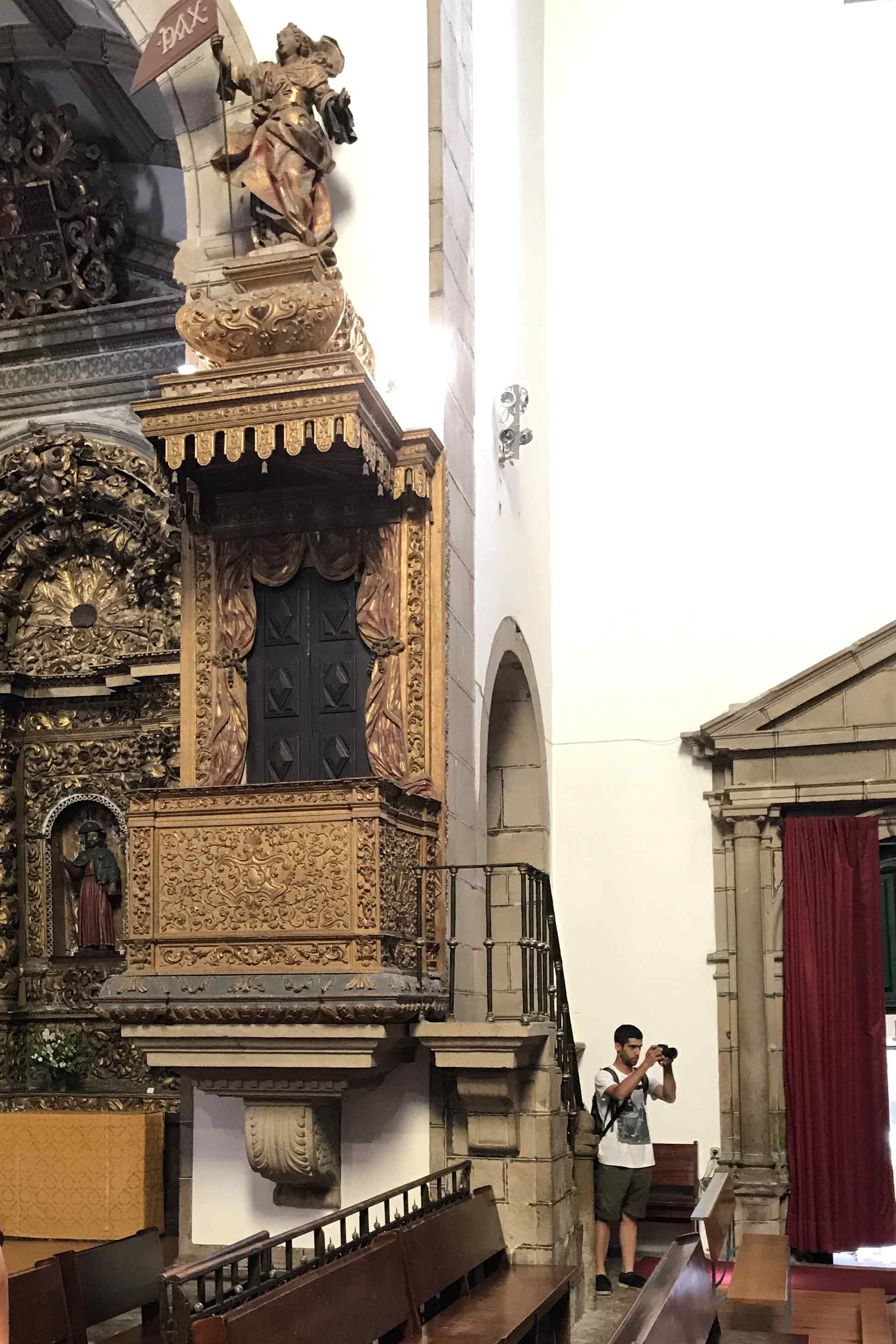 Pulpit at Igreja de Sao Goncalo, 4600-758 Amarante