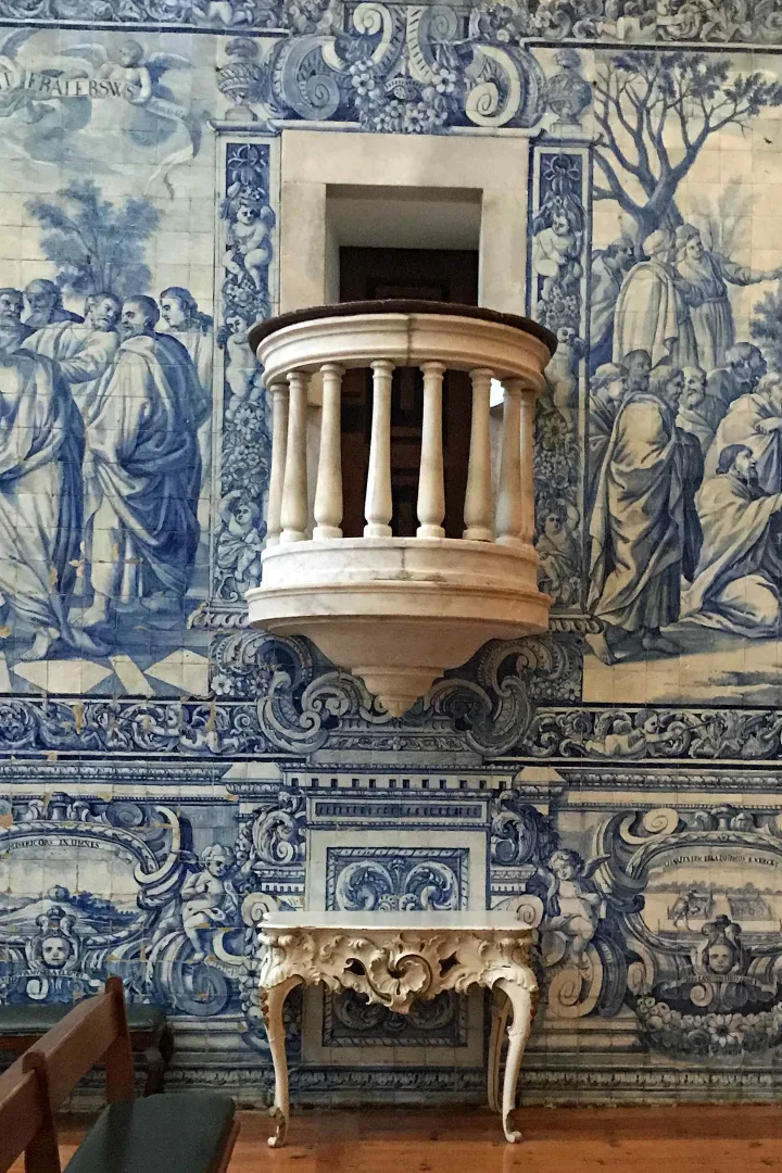 Pulpit at Igreja da Misericordia, Evora