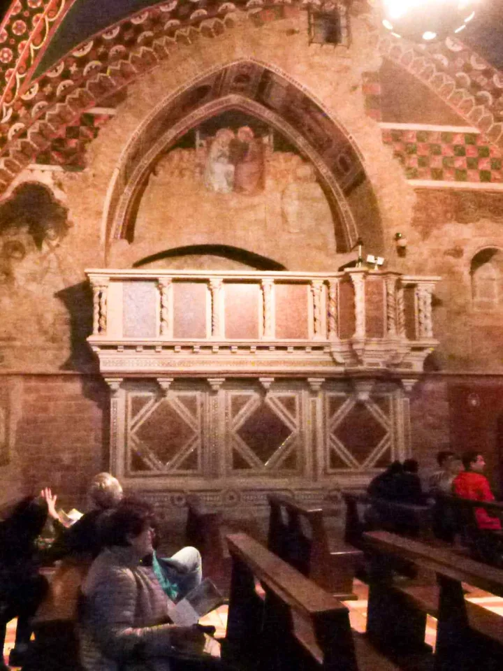 Pulpit at Basilica Papale di San Franscesco Chiesa Inferiores, Assisi