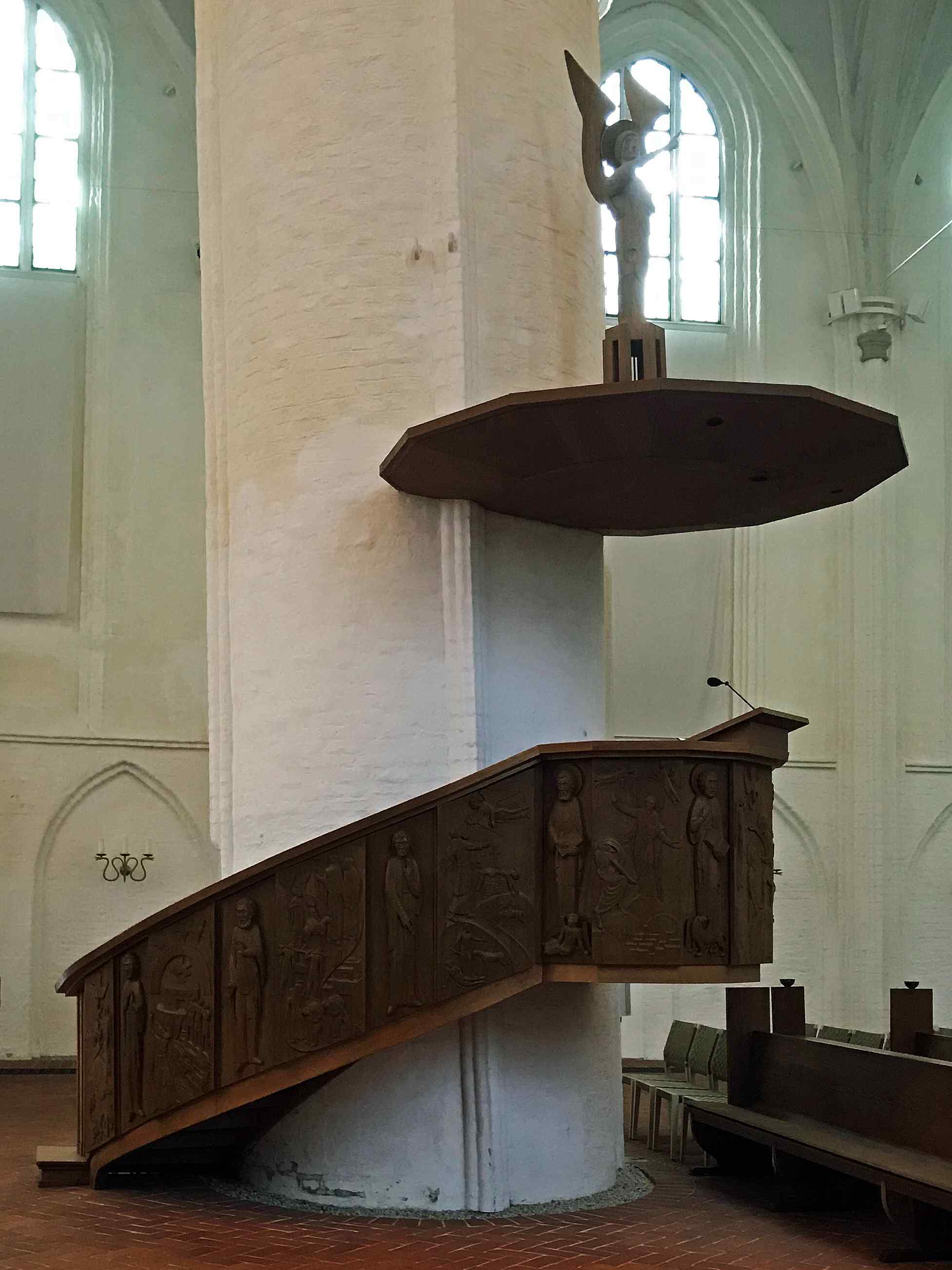 Pulpit at Katharinenkirche, Hamburg