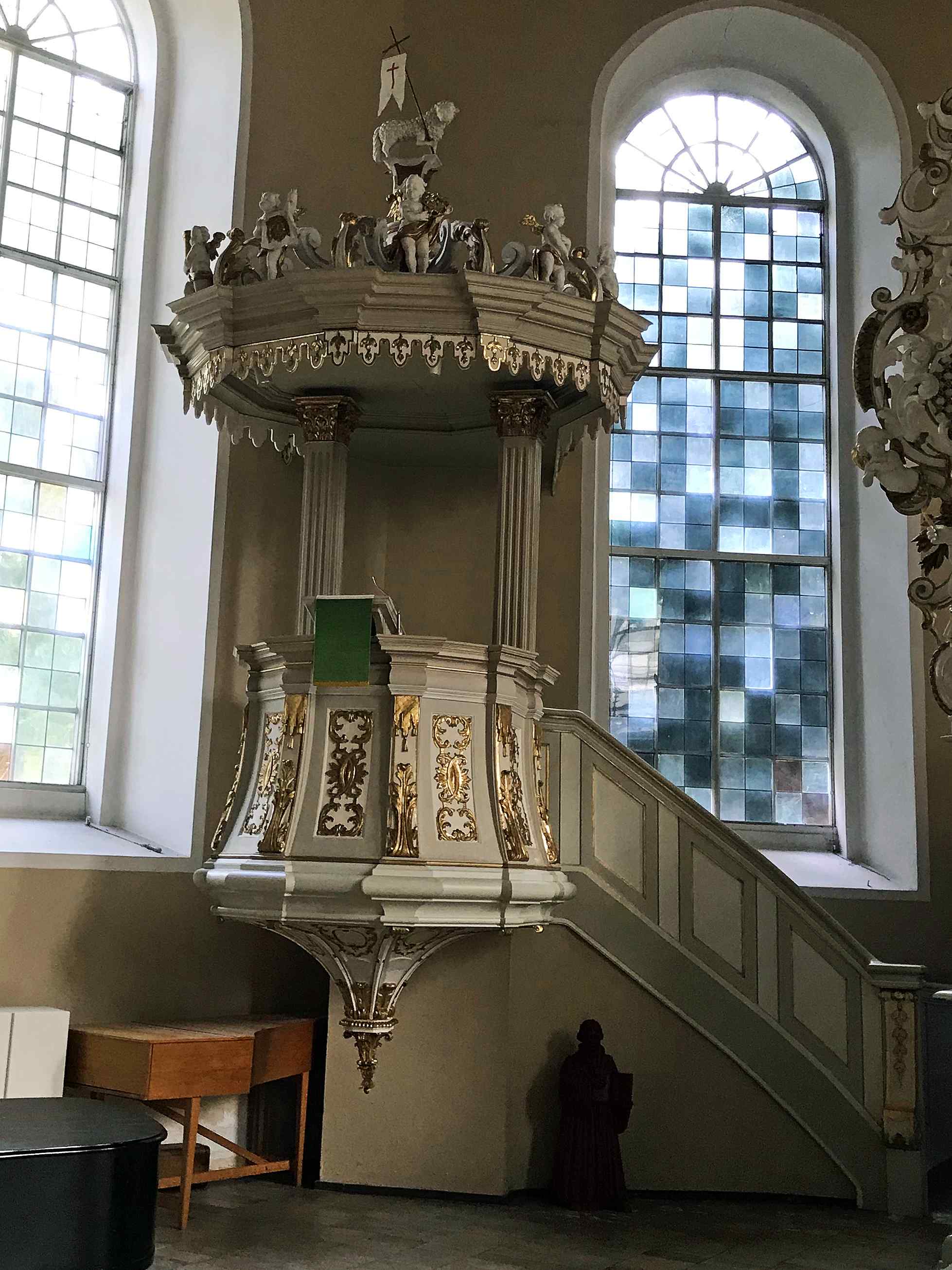 Pulpit at Christianskirche, Hamburg