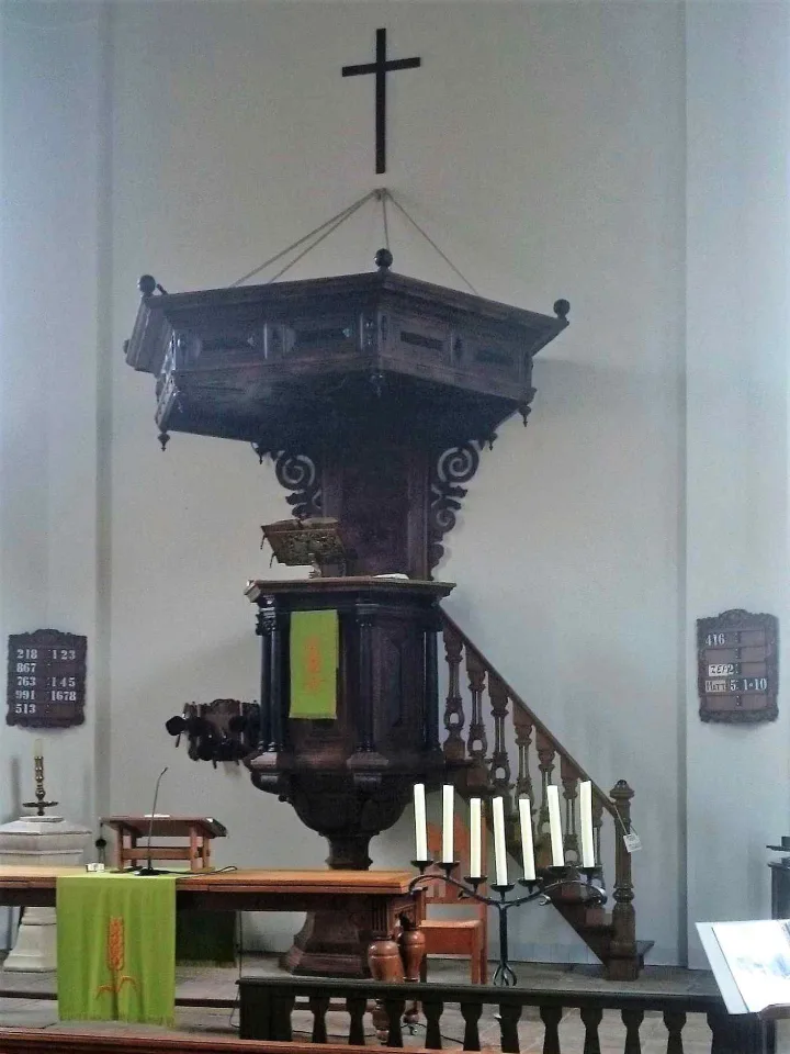 Preekstoel in Nederlands Hervormde Kerk, Ootmarsum