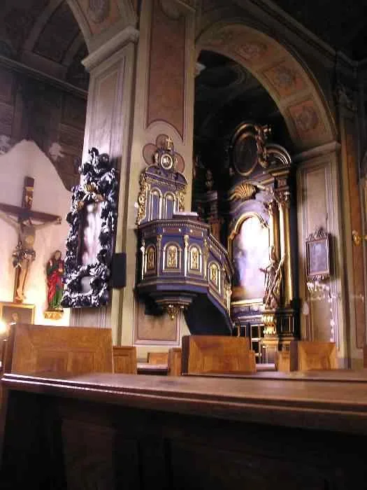 Preekstoel in Sw Klemensa, Wieliczka