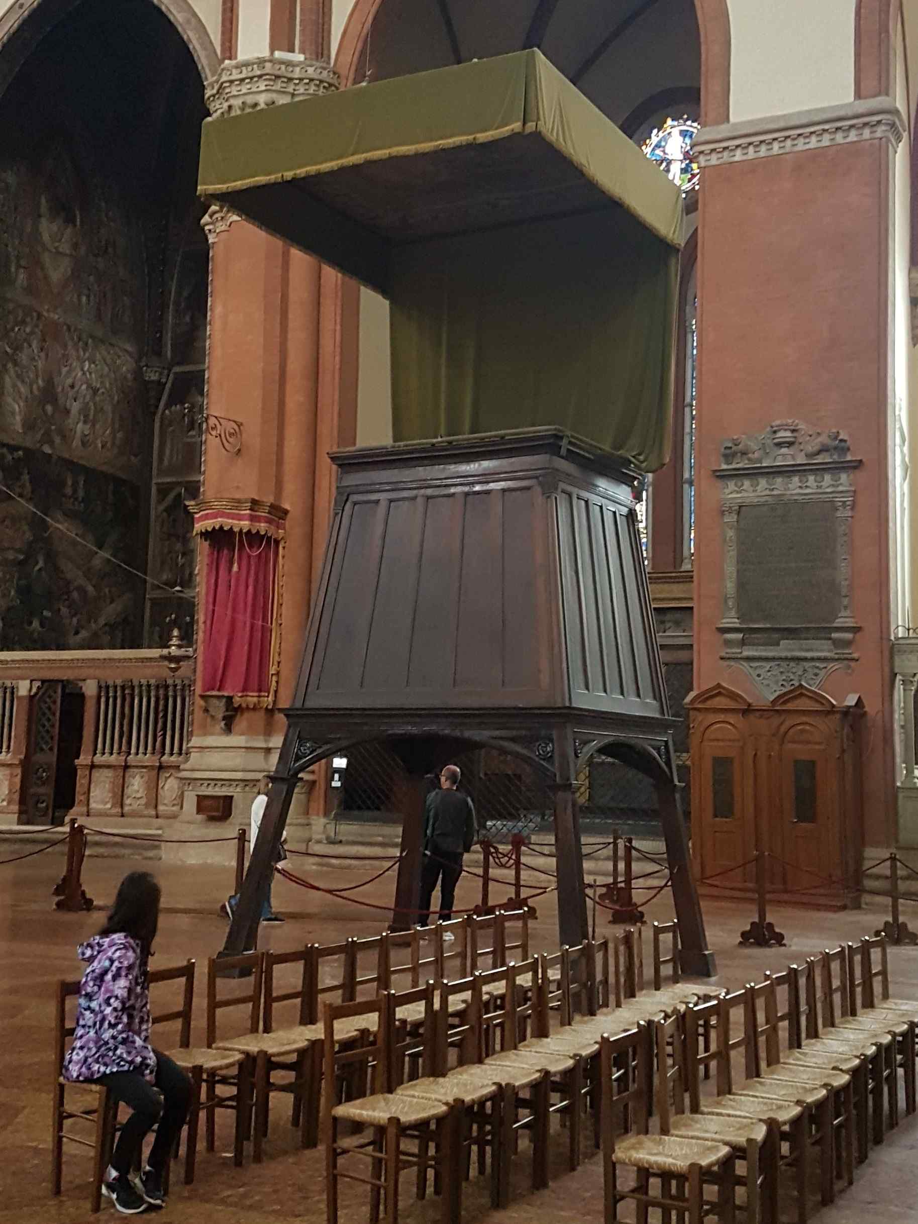 Pulpit at Basilica di San Petronio, Bologna