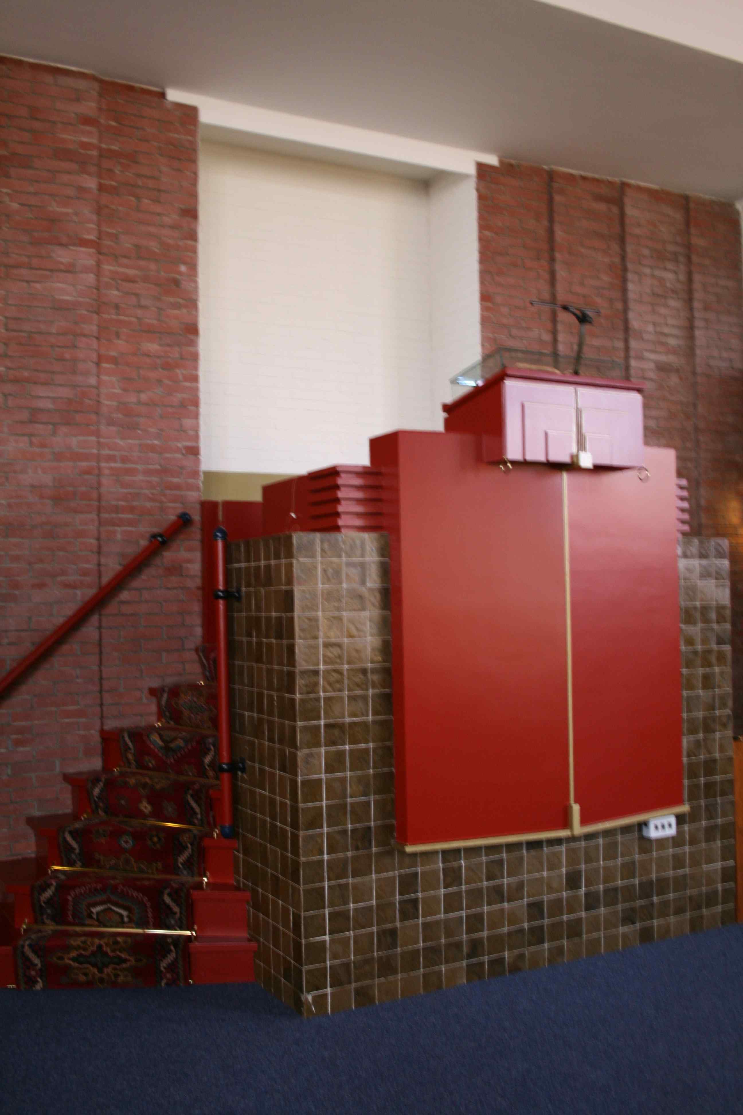 Preekstoel in Protestantse Kerk, Oostwold (Oldambt)