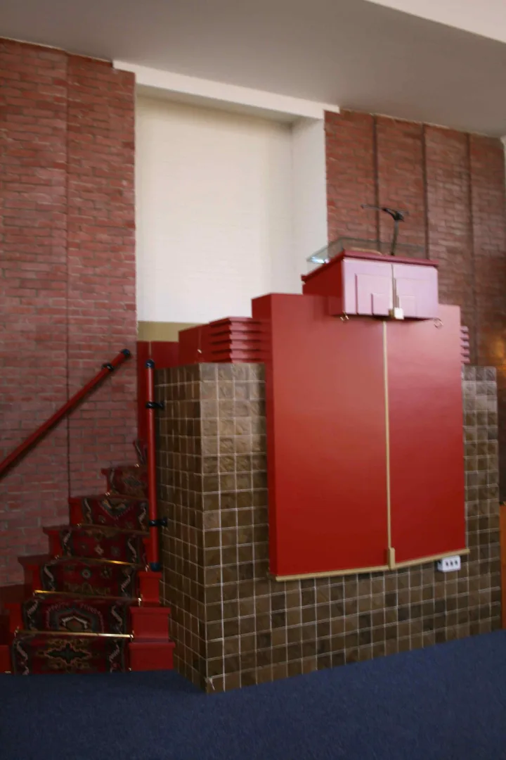Preekstoel in Protestantse Kerk, Oostwold (Oldambt)