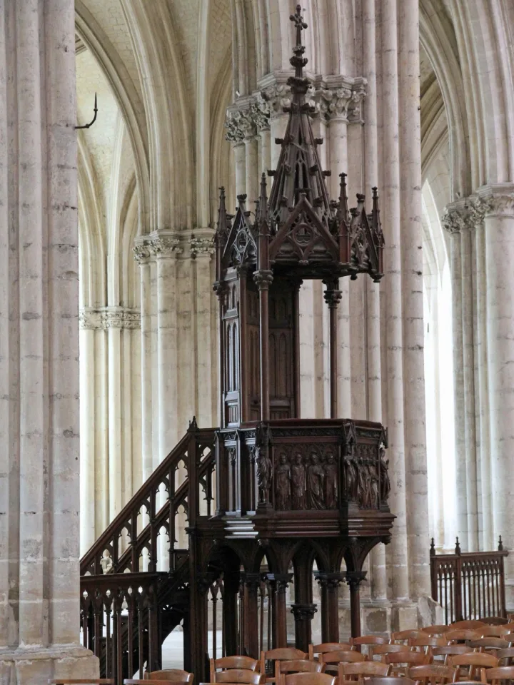Pulpit at Cathedrale St Pierre en St Paul, Troyes