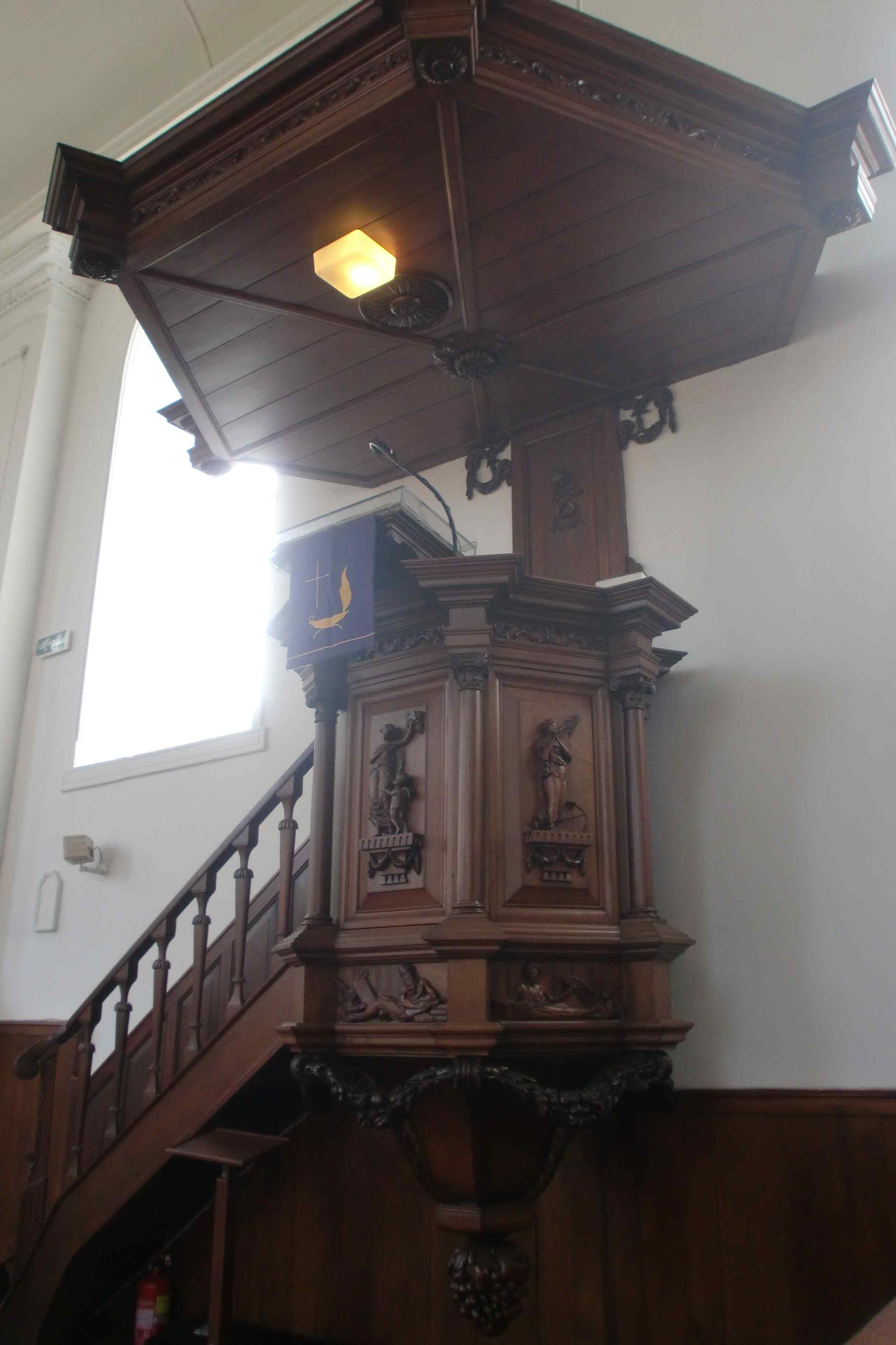 Pulpit at Stefanuskerk, Finsterwolde
