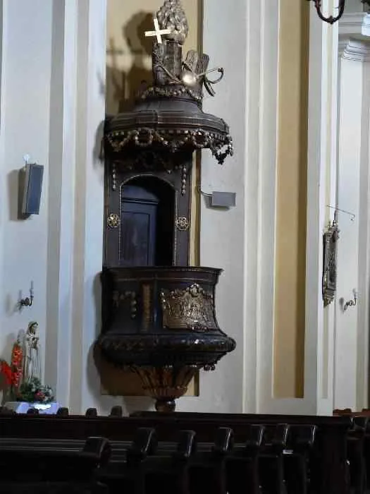 Preekstoel in Pieta, Rimavska Sobota