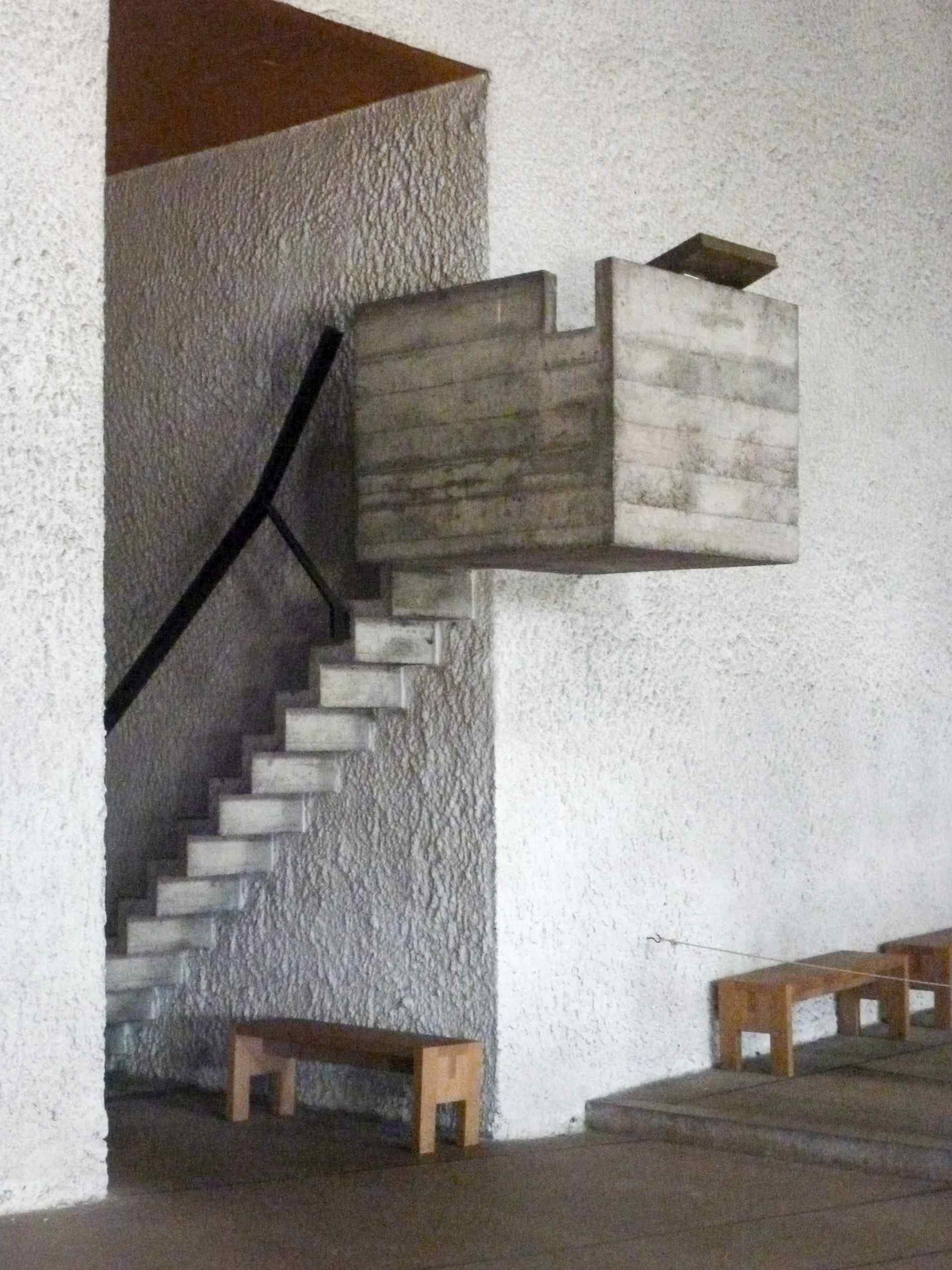 Pulpit at Notre Dame du Haut de Ronchamp, Ronchamp